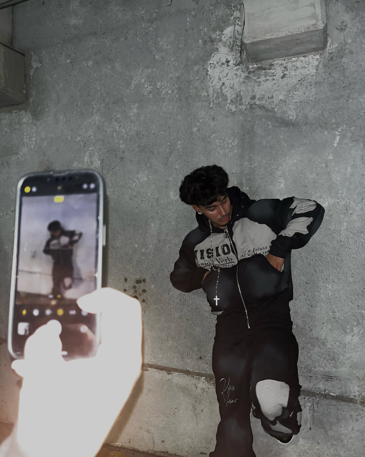 Vision Two-Tone Hoodie Set